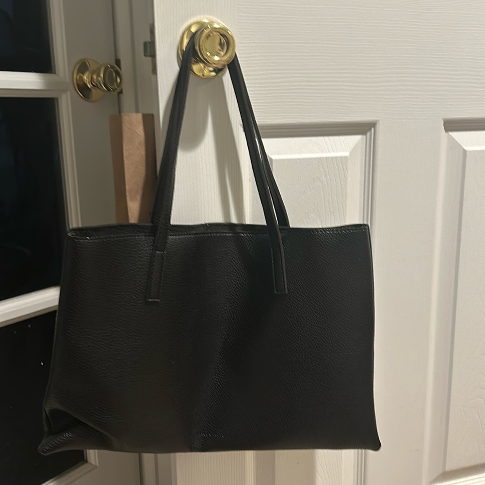 Vince Camuto Black Medium Tote